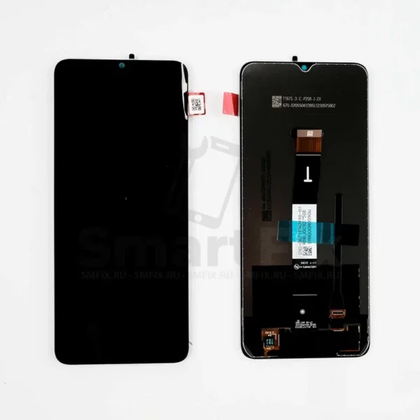 Дисплей для Xiaomi Redmi 12C/Poco C55 Черный  ОR
