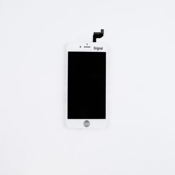 Дисплей с тачскрином для Apple iPhone 6S Белый Оригинал (Восстановленный переклей)