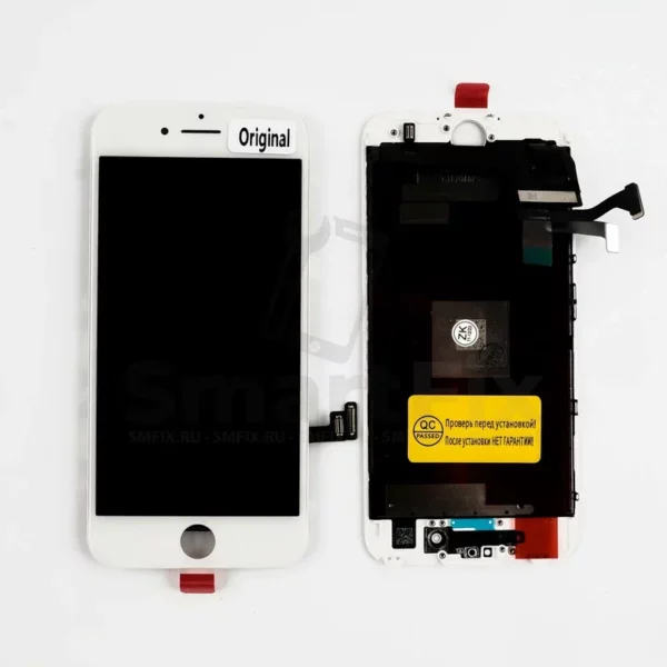 Дисплей с тачскрином для Apple iPhone 7G Белый Оригинал (Восстановленный переклей)