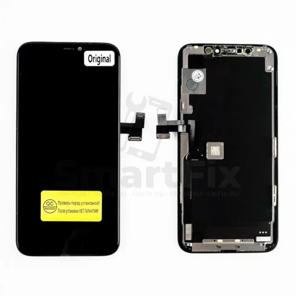Дисплей с тачскрином для Apple iPhone 11 Pro Черный Оригинал (Восстановленный переклей)