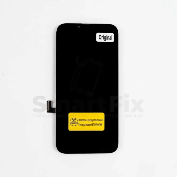Дисплей с тачскрином для Apple iPhone 14 Черный Оригинал восстановленный