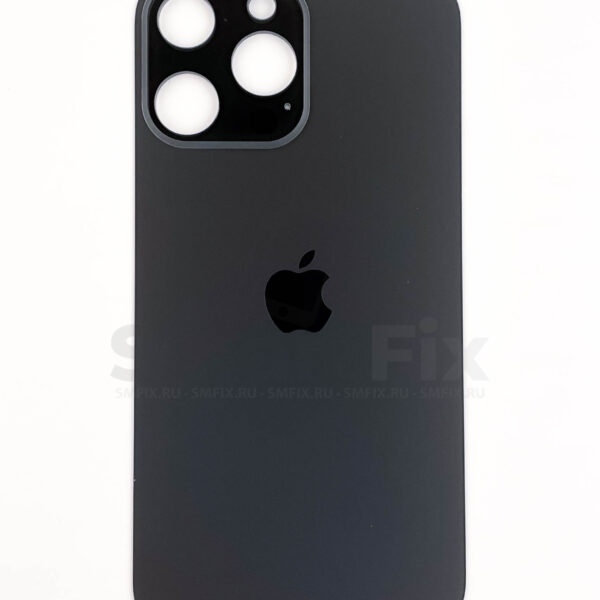 Задняя крышка для Apple iPhone XR Под 13 Pro/14 Pro/15 Pro Графитовый