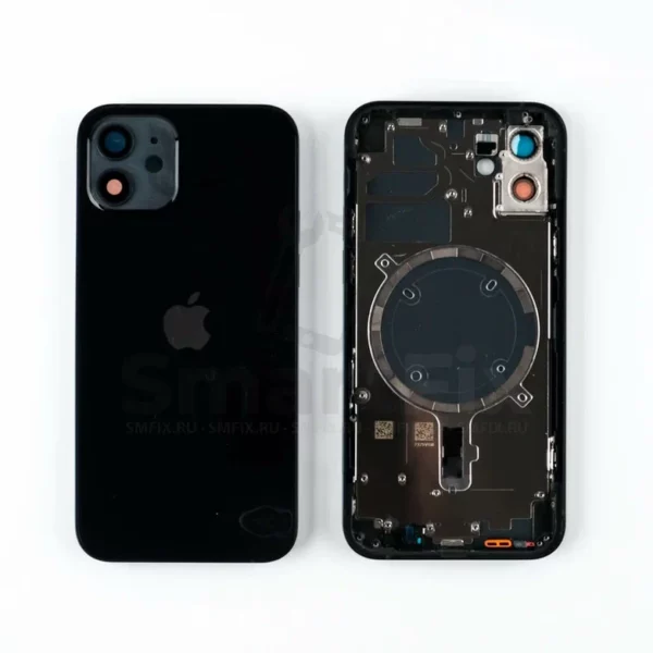Корпус для Apple iPhone 12 Черный